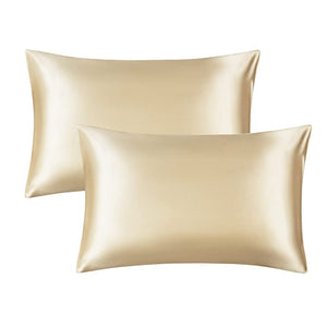Imitation Satin Pillow Cases Set of 2 in Various Colors_10