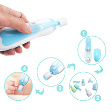 Battery Operated Electric Baby Nail File and Trimmer_9