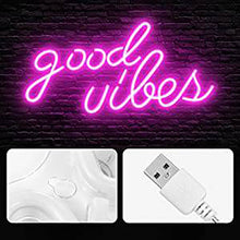 New Backplane Neon Good Vibes Lighting Pendant-USB Plugged-in_7
