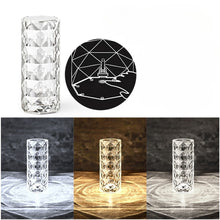 RGB Crystal Table Lamp with Remote Touch Control Crystal Lamp - USB Rechargeable_6