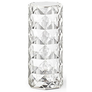 RGB Crystal Table Lamp with Remote Touch Control Crystal Lamp - USB Rechargeable_0