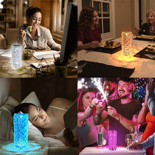 RGB Crystal Table Lamp with Remote Touch Control Crystal Lamp - USB Rechargeable_11
