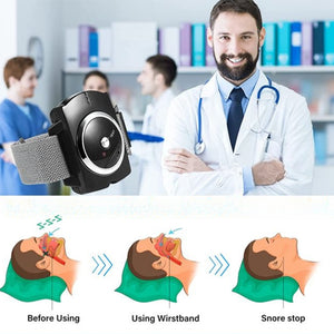Anti-Snoring Sleep Connection Device with Wristband Stop Snoring Solution for men and Women- Battery Powered_10