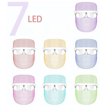 7 Colors LED Facial Mask Light Skin Care Device for Home Use - USB Rechargeable_1