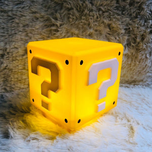 Question Block Night Light with Sound -USB Rechargeable_6