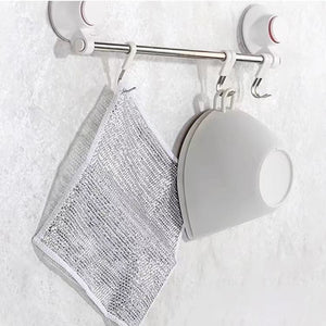 5/10pcs Non-stick Oil-free Mesh Wire Dishwashing Cloth For Kitchen Stove Dishwashing And Pot Washing_15