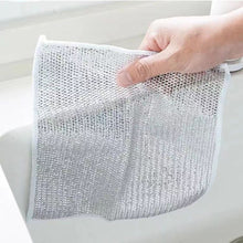 5/10pcs Non-stick Oil-free Mesh Wire Dishwashing Cloth For Kitchen Stove Dishwashing And Pot Washing_4