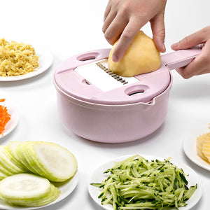 12 in 1 Manual Multi-Function Vegetable Cutter Slicer For Kitchen_15