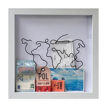 Adventure Archive Box Wood Frame Travel Tickets Keepsakes Storage Frame_16