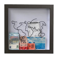 Adventure Archive Box Wood Frame Travel Tickets Keepsakes Storage Frame_17