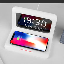 Perpetual calendar humidity clock wireless charger