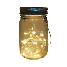 Solar Powered Mason Jar LED Decorative Fairy Lights Set