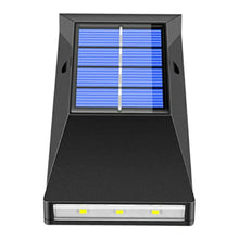 2pc/set LED Outdoor Garden Solar Powered LED Wall Lamps