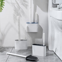 Wall Hanging TPR Toilet Brush with Holder Set