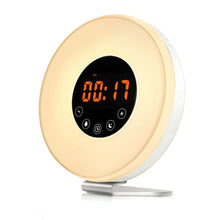 New Touch Wake-up Alarm Clock Touch Sensitive LED Light Simulation Digital Clock