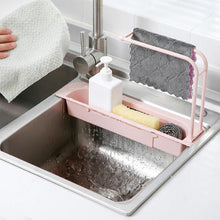 Telescopic Sink Rack Storage Drain Basket