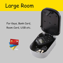 4 Digit Combination Wall Mounted Key Safe Box and Vault