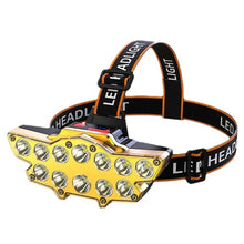 USB Rechargeable 4 Modes Long Shoot LED Bicycle Headlamp