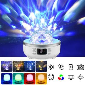 Multi-function Star Light Projector Bluetooth Speaker Night Lamp