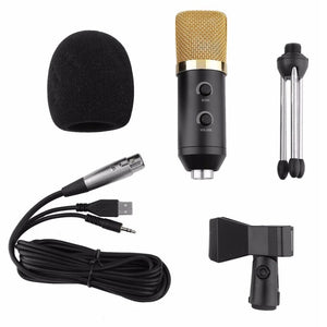 BM-300 USB Wired Condenser Microphone for Computer Studio