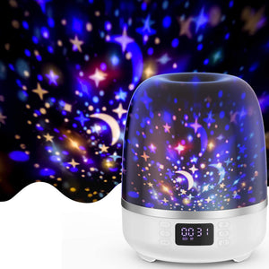 Multi-function Star Light Projector Bluetooth Speaker Night Lamp