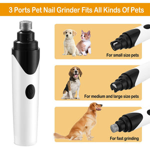 USB Rechargeable Automatic Nail Polisher and Grinder Grooming Manicure Machine