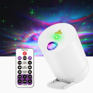 Night Light Starry Sky Lamp Projector Remote Control Musical Rotating Lamp