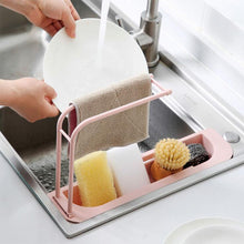 Telescopic Sink Rack Storage Drain Basket