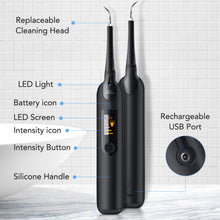 USB Rechargeable Electric Dental Calculus Tooth Cleaner with LED HD Screen
