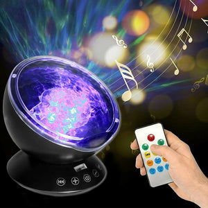 Upgraded Remote Controlled Ocean Light Projector Hypnotic Lightwave Style