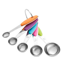 5pcs Stainless Steel Measuring Spoons or Cups