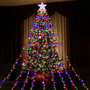 LED Waterfall Christmas Tree Lights