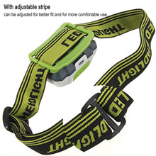 T16 Multi-functional 2+1 Headlight Protection Head-Mounted Flashlight Torch