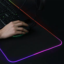 RGB LED Non-Slip Luminous Mouse Pad for Gaming PC Keyboard