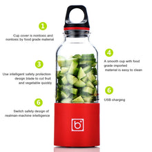 USB Rechargeable Portable Electric Juicer