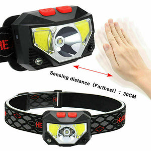 Bright Waterproof Rechargeable LED Head Lamp