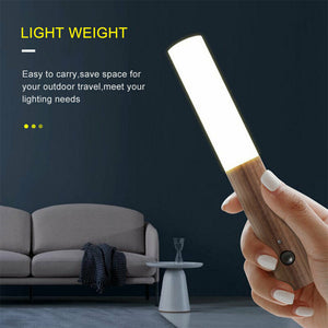 Rechargeable Motion Sensor LED Night Light for Wall Stairs Cabinet Hallway