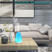 Essential Oil Diffuser Ultrasonic Humidifier Aromatherapy LED Light