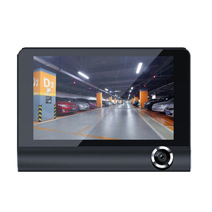 Three Lens Video Registrator Dash Driving Recorder