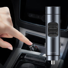Wireless Car Bluetooth Transmitter and Charger Column Style