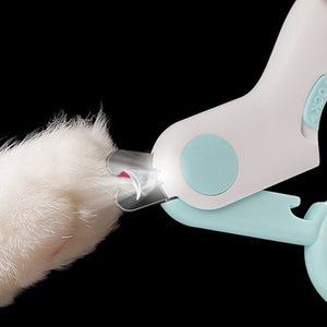 Professional Pet Nail Clipper with LED Light