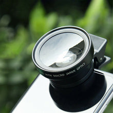 Universal 2-in-1 Wide Angle and Macro Lens Mobile Phone Clip HD Camera Lens
