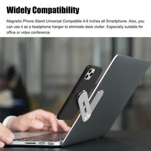 Laptop Side Mount Magnetic Mobile Holder Foldable Laptop Monitor Expansion Bracket