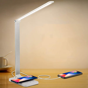 Multifunctional LED Desk Lamp with Wireless Charger