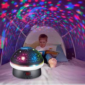 Remote Control Rotating Star Light Projector