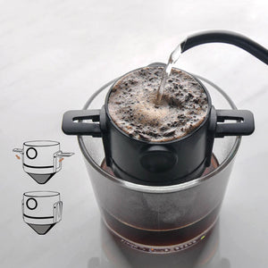 Paperless Reusable Collapsible Coffee Dripper