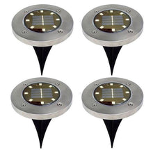 Outdoor LED Solar Garden Ground Lights - Groupy Buy