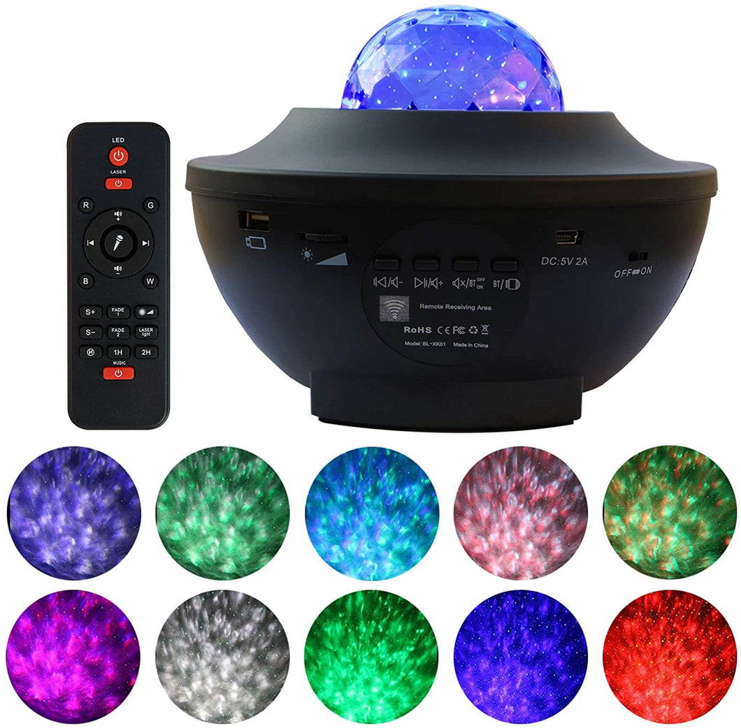 USB LED Projector Light Bluetooth Projector