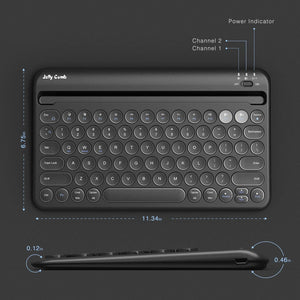 Wireless bluetooth keyboard tablet phone ipad universal keyboard mini portable thin - Groupy Buy