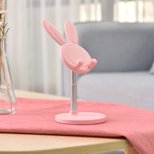 Height Adjustable Bunny Mobile Phone Holder